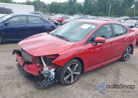 2018 Subaru Impreza 2.0I Sport from USA, damaged, VIN 4S3GKAK68J3614262